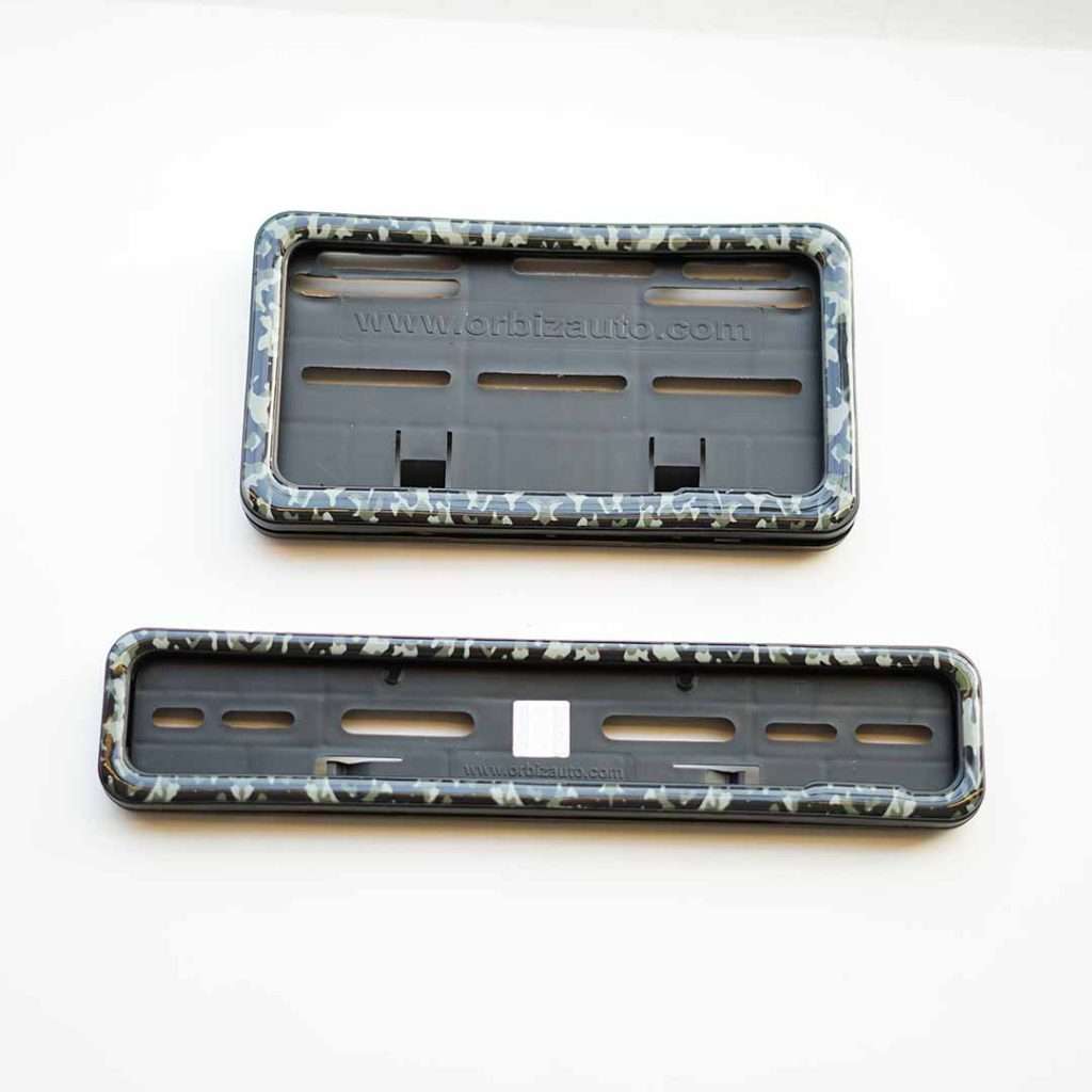 Bike Number Plate Gel Frame
