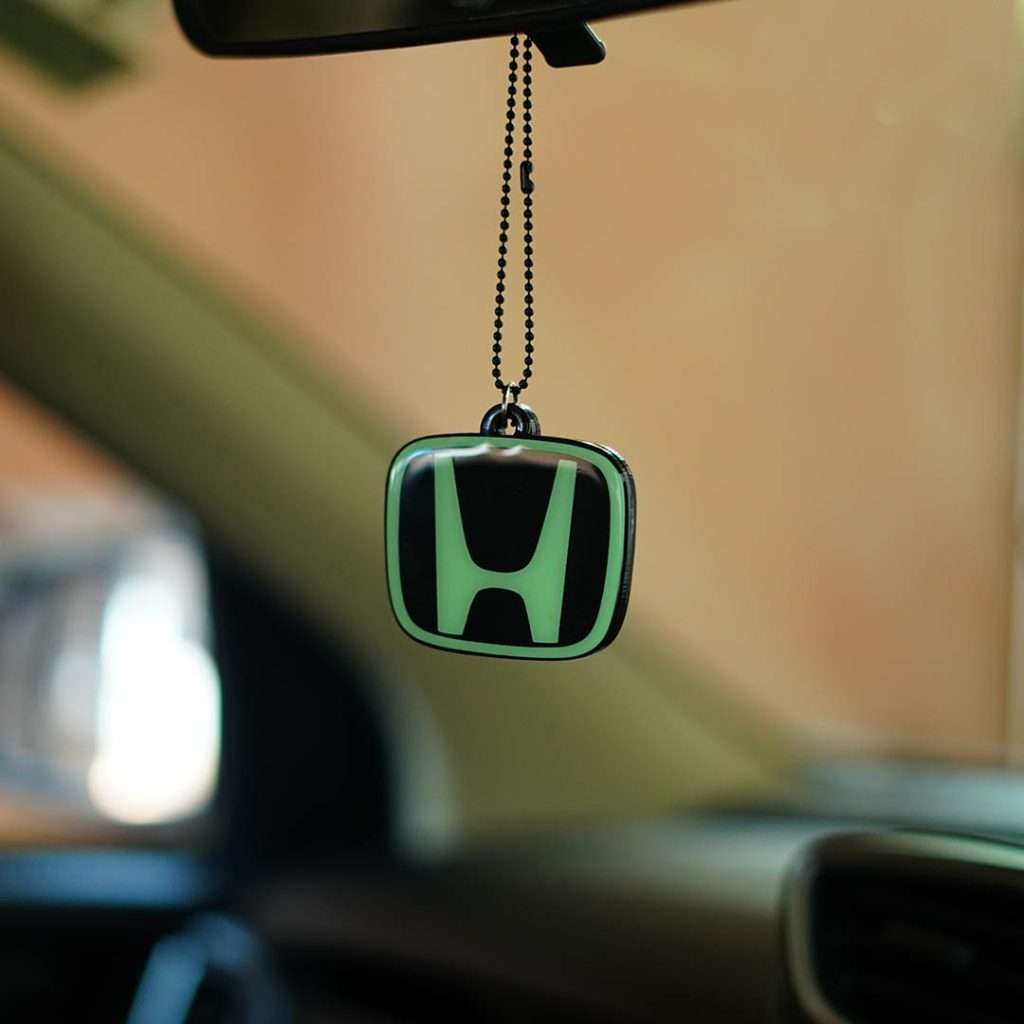 Honda Logo Fluorescent Gel Car Mirror Hanging