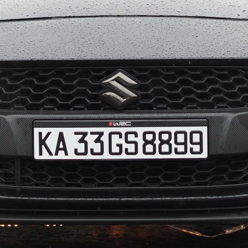 WRC Edition Number Plates