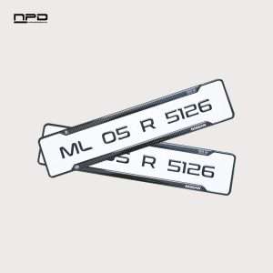Nissan Car Premium Gel Number Plate