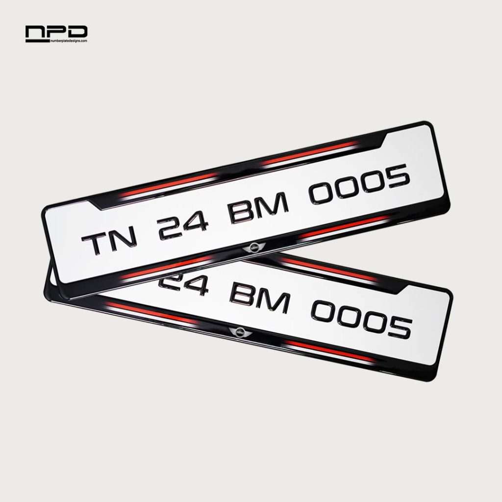 MINI Cooper Car Premium Gel Number Plate