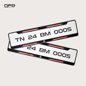 MG Premium Gel Number Plate