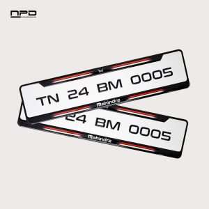 Mahindra Premium Gel Number Plate