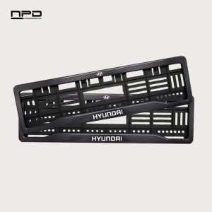 Customized Premium Car Number Plate Gel Frames For All Brands