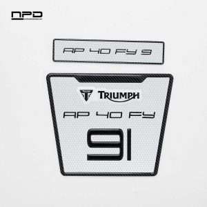 Customized Premium High-Quality Bike Gel Number Plate