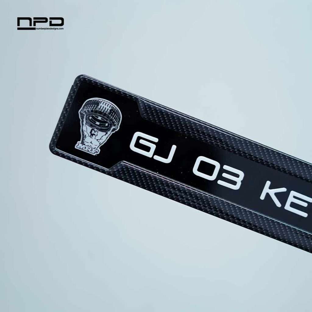 Bike Gel Number Plate – Unique Design, Long-Lasting Finish