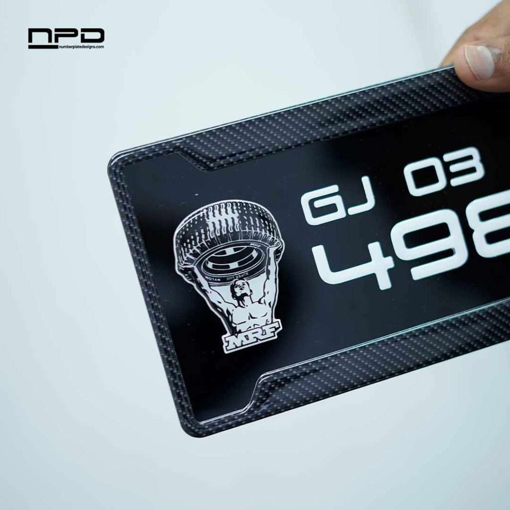 Bike Gel Number Plate – Unique Design, Long-Lasting Finish