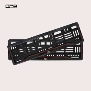 Customizable Number Plate Gel Frame– Premium Finish for All Car Brands