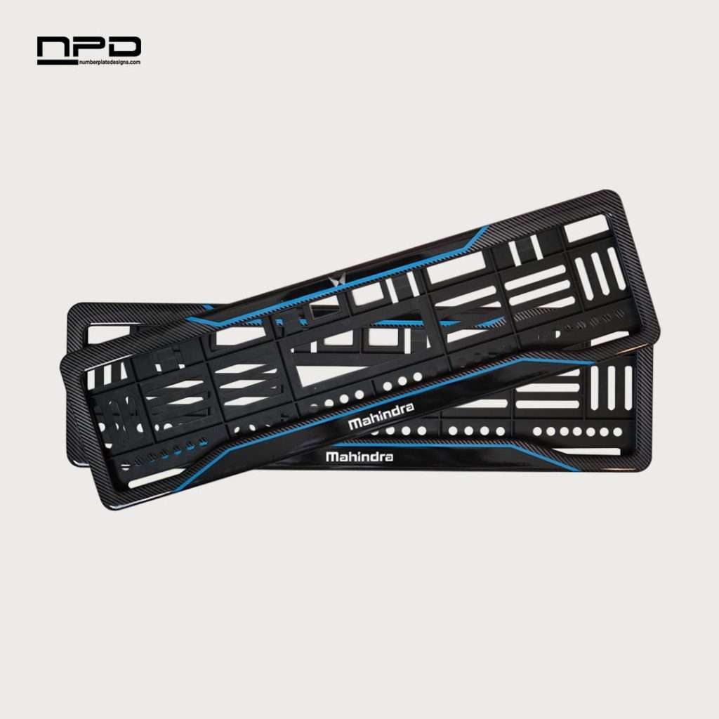 Custom Car Number Plate Gel Frame – Add Your Logo & Brand Name - Rock