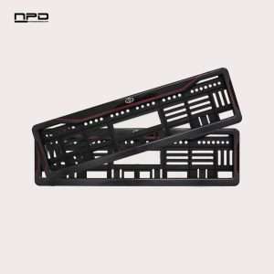 Customizable Number Plate Gel Frame– Premium Finish for All Car Brands