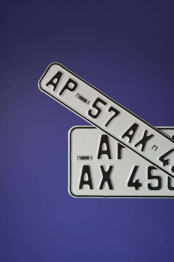 Bike F1 Series Aluminium Plate