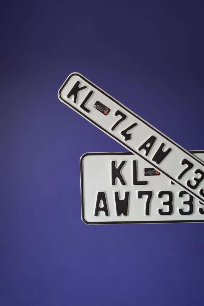 Bike UK  Series Aluminium Plate