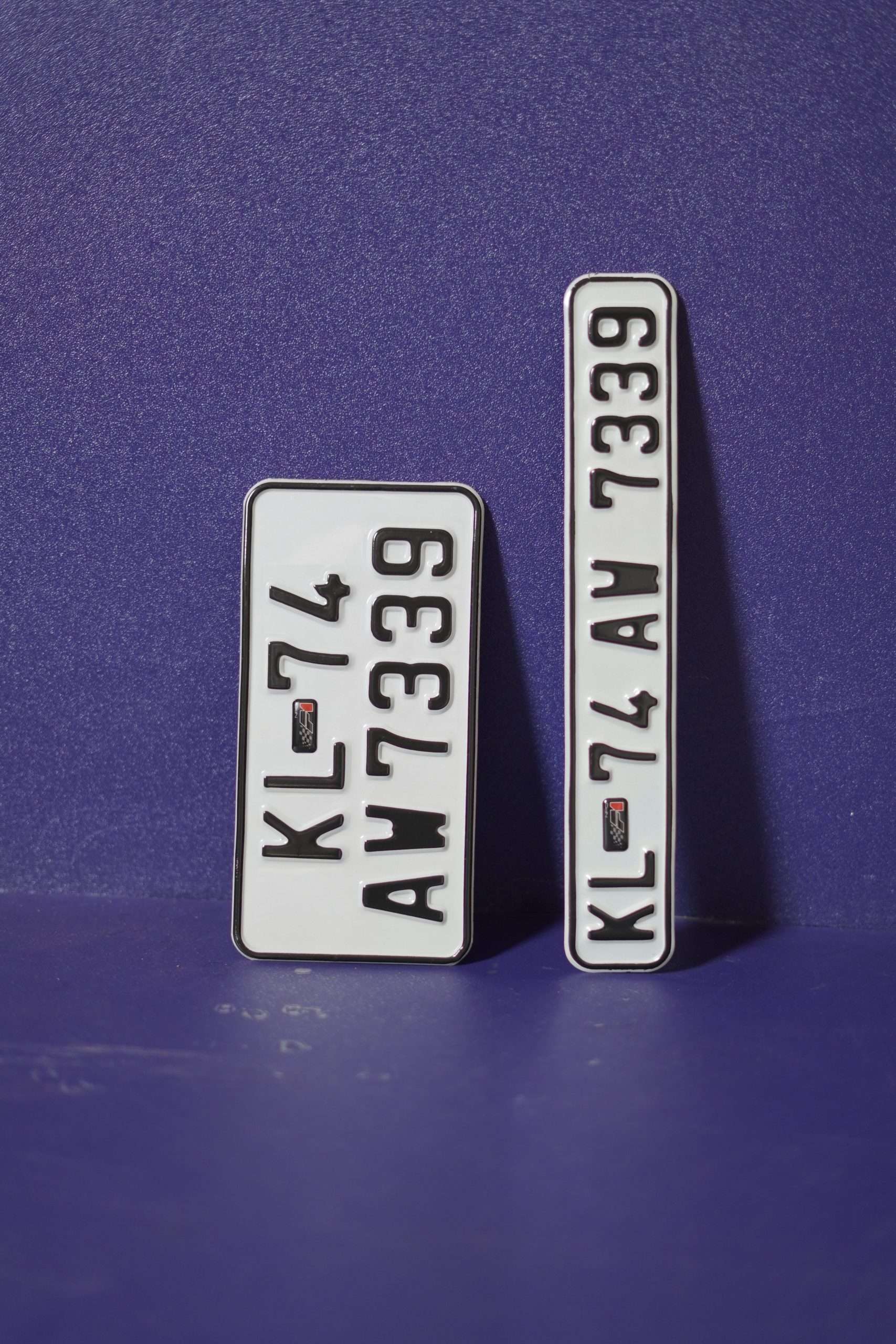 Premium Bike Plate Pair