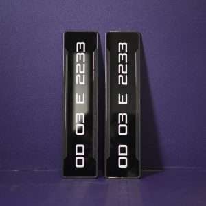 Obsidian Luxe Plates – Shadow Series