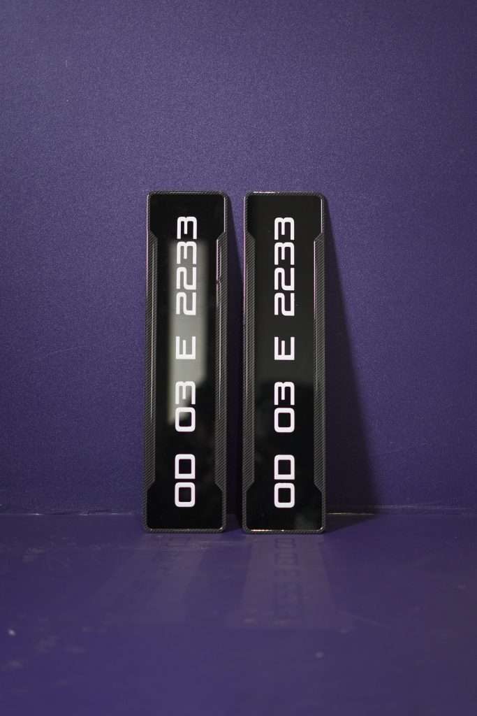 Midnight Black Gel Plates