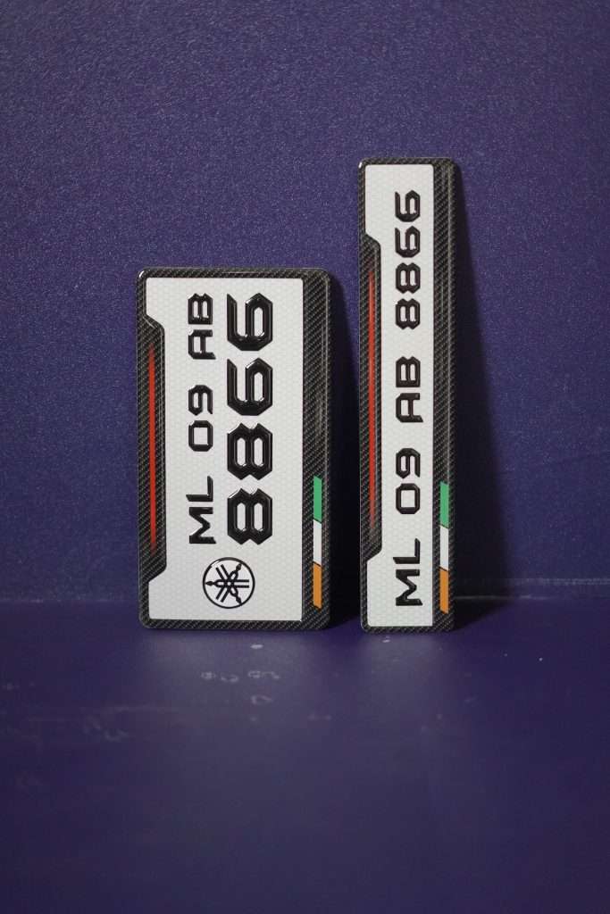 Tricolor Rider Plates – Sport Edition